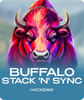 Buffalo Stack 'n' Sync slot by Hacksaw Gaming