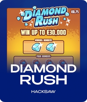 Diamond Rush slot by Hacksaw Gaming