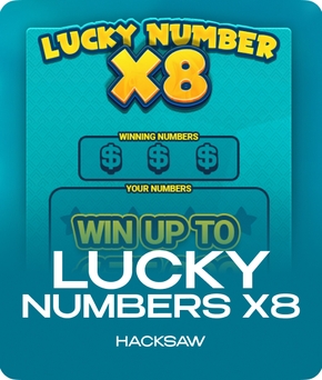 Lucky Numbers x8 slot by Hacksaw Gaming