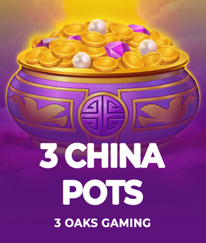 3 China Pots